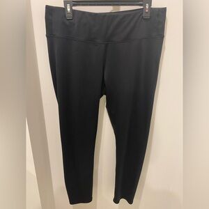 Copper Fit Black High-Waisted Leggings